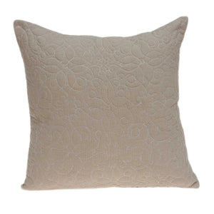 20" x 7" x 20" elegante funda de almohada de color canela de transición con inserto de poliéster