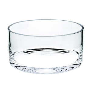 Cuenco de cristal de fabricación europea de cristal soplado a boca de 10