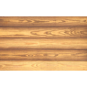 Juego de tablones de pared de madera de grano dorado termotratada de 5" x 48"