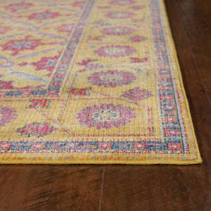 31 X 96 Gold Polypropylene Rug