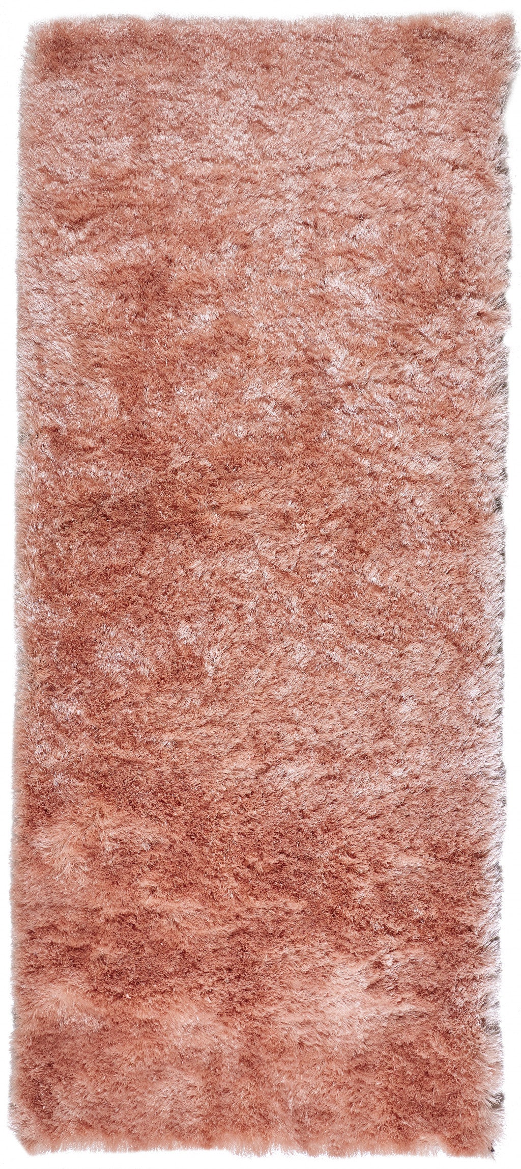 Pink Shag Tufted Handmade Area Rug - 2' x 3'