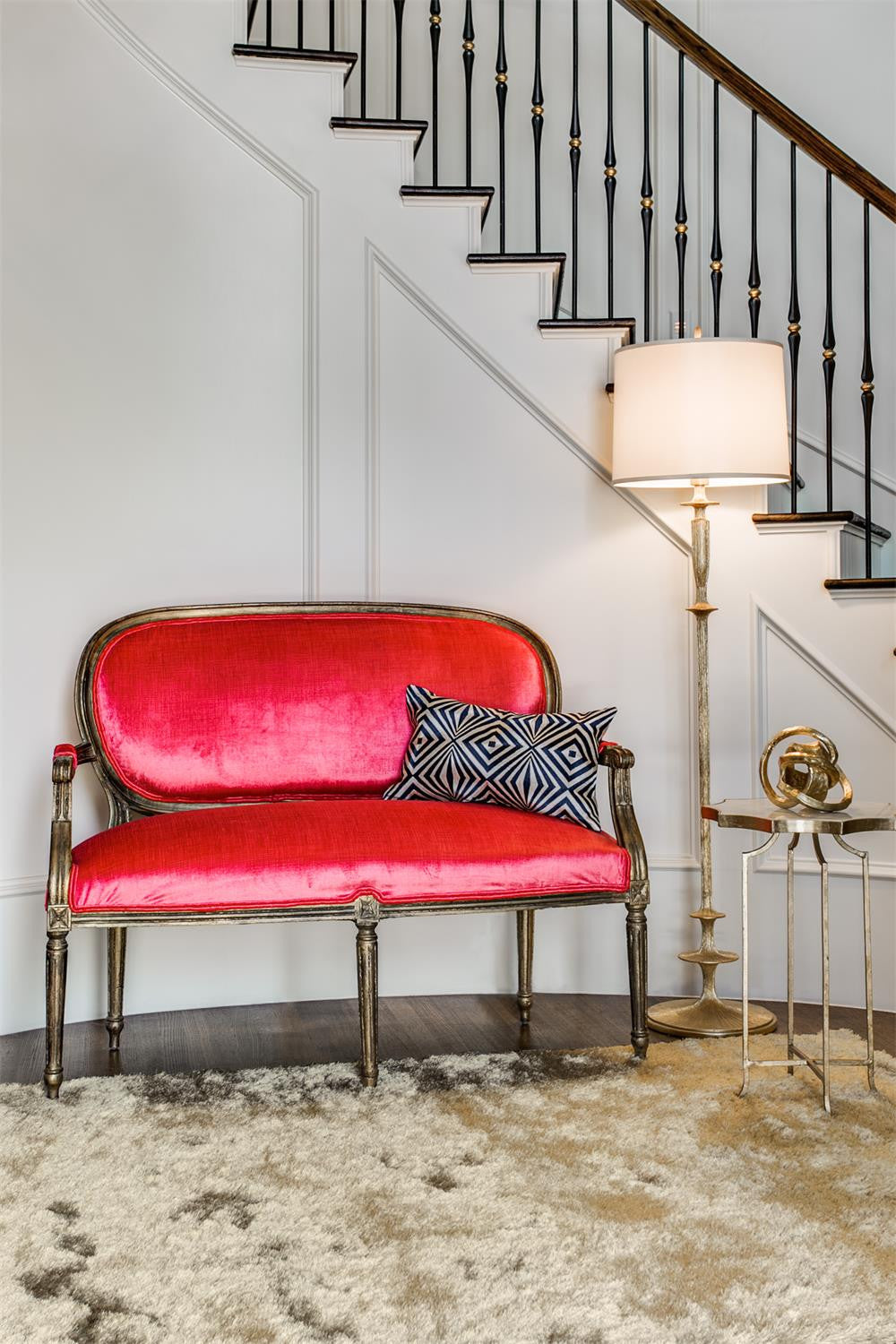 Pink Shag Tufted Handmade Area Rug - 2' x 3'