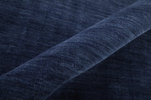 4' X 6' Black Wool Hand Woven Stain Resistant Area Rug