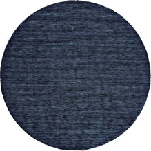 4' X 6' Black Wool Hand Woven Stain Resistant Area Rug