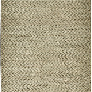 4' X 6' Tan And Gray Hand Woven Area Rug
