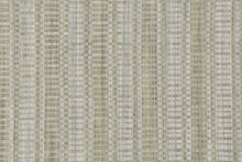 4' X 6' Blue Gray And Ivory Striped Hand Woven Area Rug