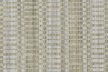 4' X 6' Blue Gray And Ivory Striped Hand Woven Area Rug