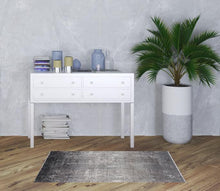 3' X 5' Taupe Ivory And Gold Abstract Power Loom Distressed Area Rug With Fringe