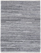 4' X 6' Ivory And Taupe Striped Hand Woven Stain Resistant Area Rug