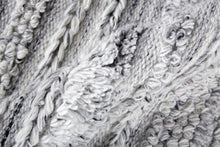 4' X 6' Ivory And Taupe Striped Hand Woven Stain Resistant Area Rug