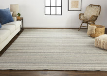 4' X 6' Ivory Wool Hand Woven Stain Resistant Area Rug