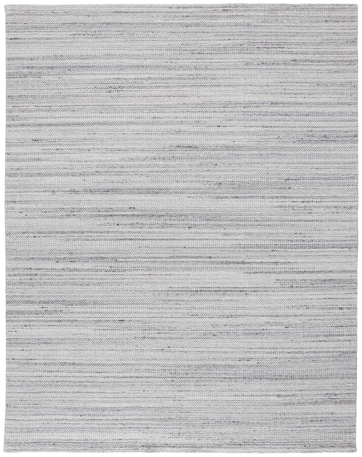 4' X 6' Ivory Wool Hand Woven Stain Resistant Area Rug