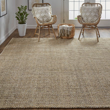 Gray Ivory And Blue Hand Woven Area Rug - 5' x 8'