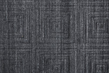 4' X 6' Gray And Silver Striped Hand Woven Area Rug