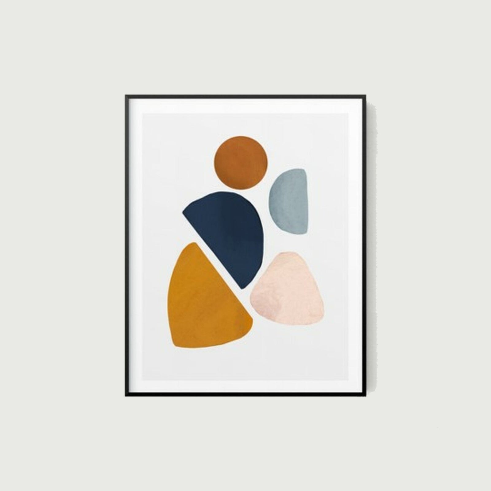 Contemporary Pieces Abstract Watercolor Wall Art 11" x 14"