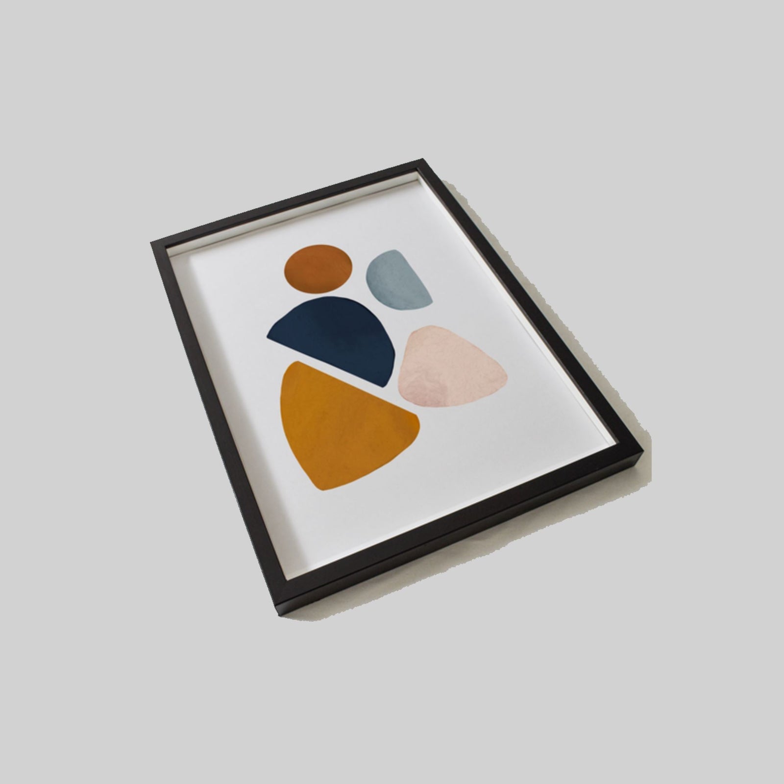 Contemporary Pieces Abstract Watercolor Wall Art 11" x 14"