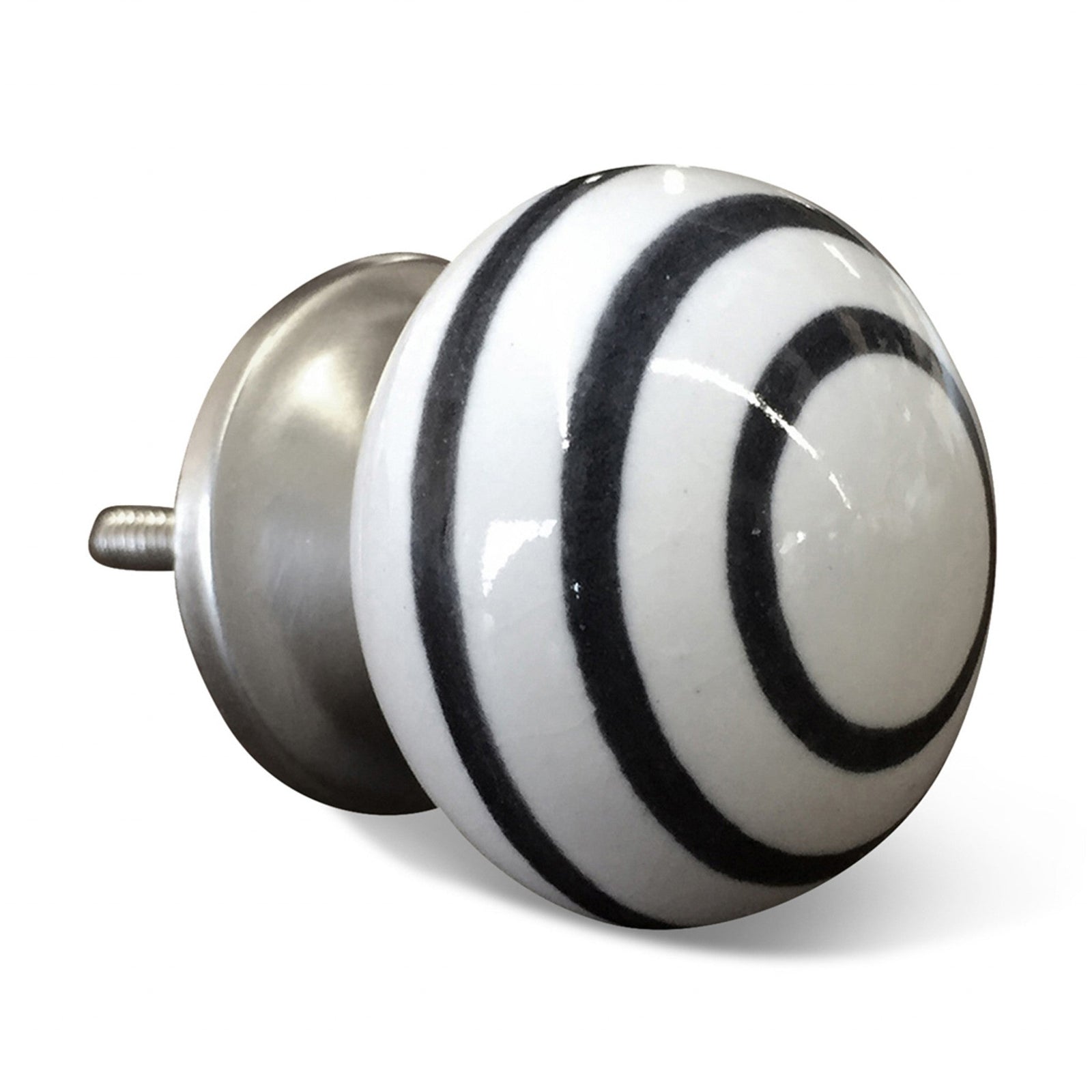 Ceramic Metal Multicolor 12 Pack Knob 1.5" x 1.5" x 1.5"