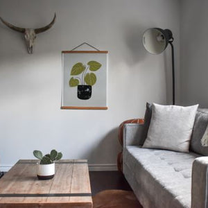 17" x 22" Contemporary Botanical Wall Art