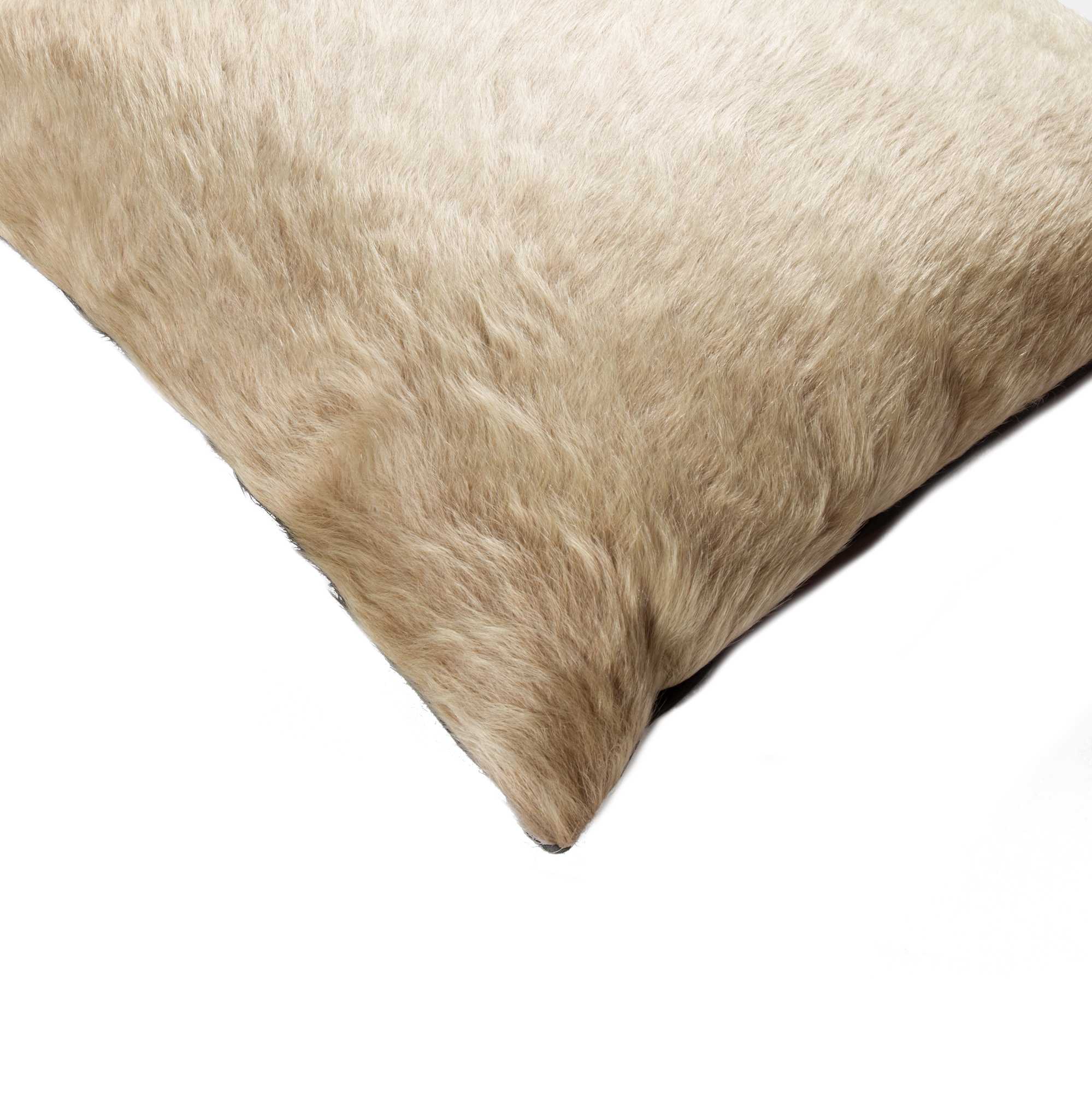 Natural Torino Cowhide Pillow 2 Pack 18" x 18" x 5"