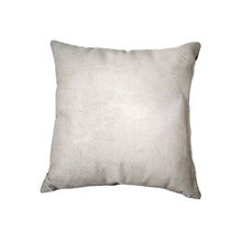 Off White Cowhide Pillow 18