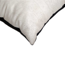 Off White Cowhide Pillow 18