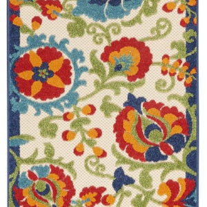 Mediterra Indoor Outdoor Runner Rug - 2’ x 12’