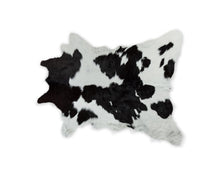 Black And White Calfskin Area Rug - 24