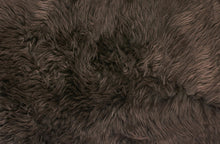Chocolate Double Sheepskin Area Rug - 24