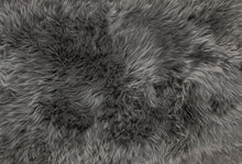 Gray Double Sheepskin Area Rug - 24