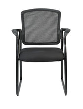 Black Mesh Fabric Guest Chair 25.5