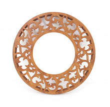 23.5 X 23.5 X 1.75 Brown Traditional Wooden - Wall Mirror