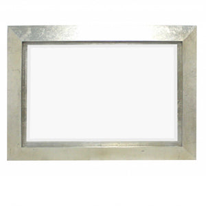 34 X 46 X 2.25 Silver Rectangular  Cosmetic Mirror