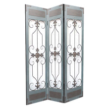 1 X 60 X 72 Blue Wood Metal  Screen