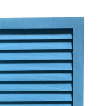 1 X 48 X 67 Black Wood Shutter - Screen