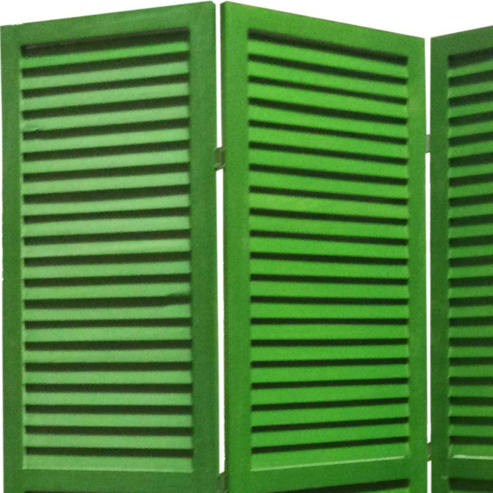 1 X 48 X 67 Black Wood Shutter - Screen