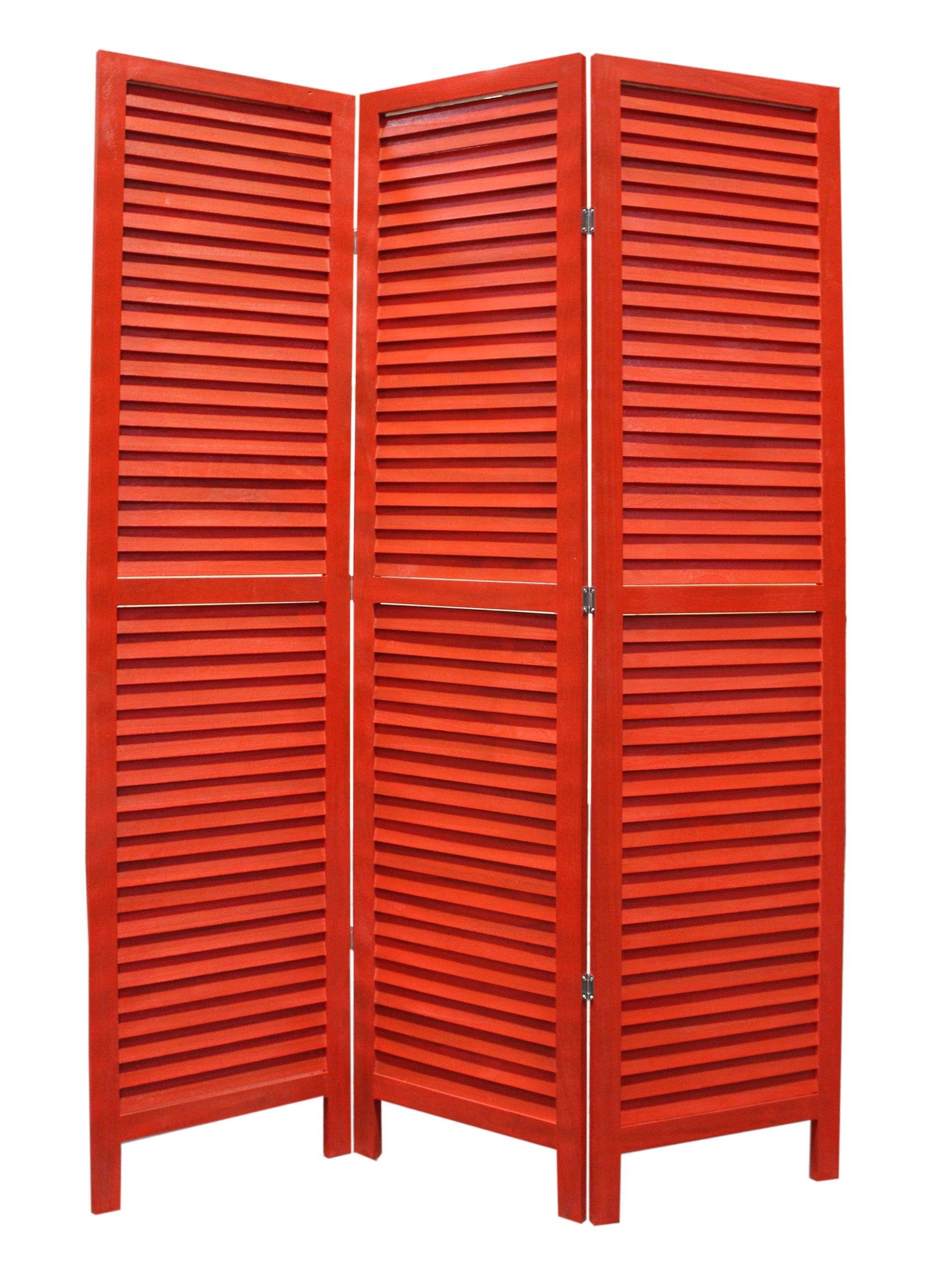 1 X 48 X 67 Black Wood Shutter - Screen