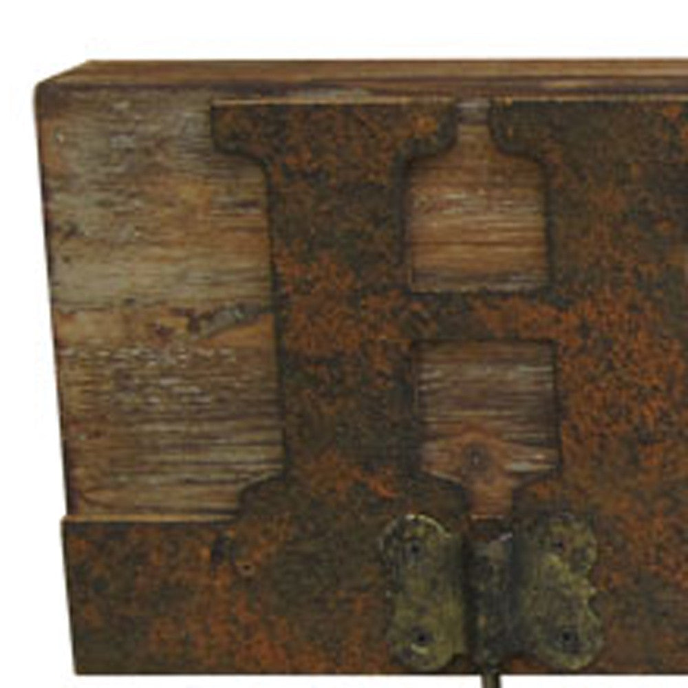 1" X 23" X 20" Brown Wooden  Plaque