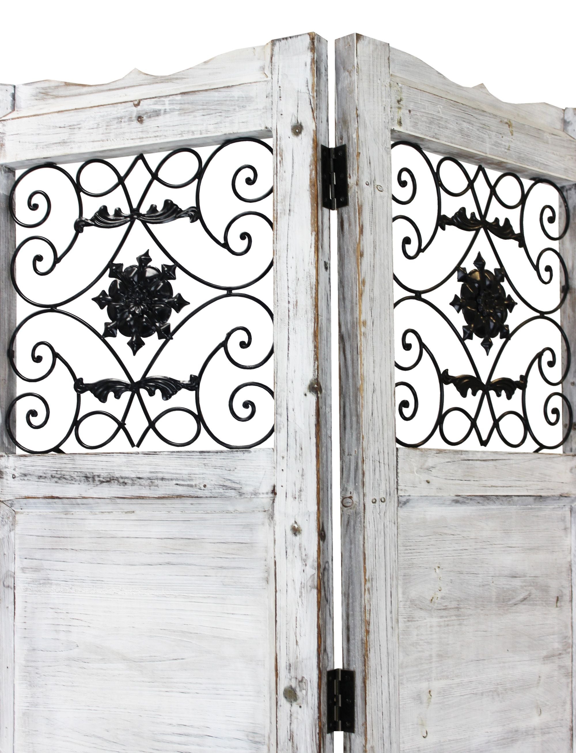 1" X 76" X 84" Blue Wood Screen