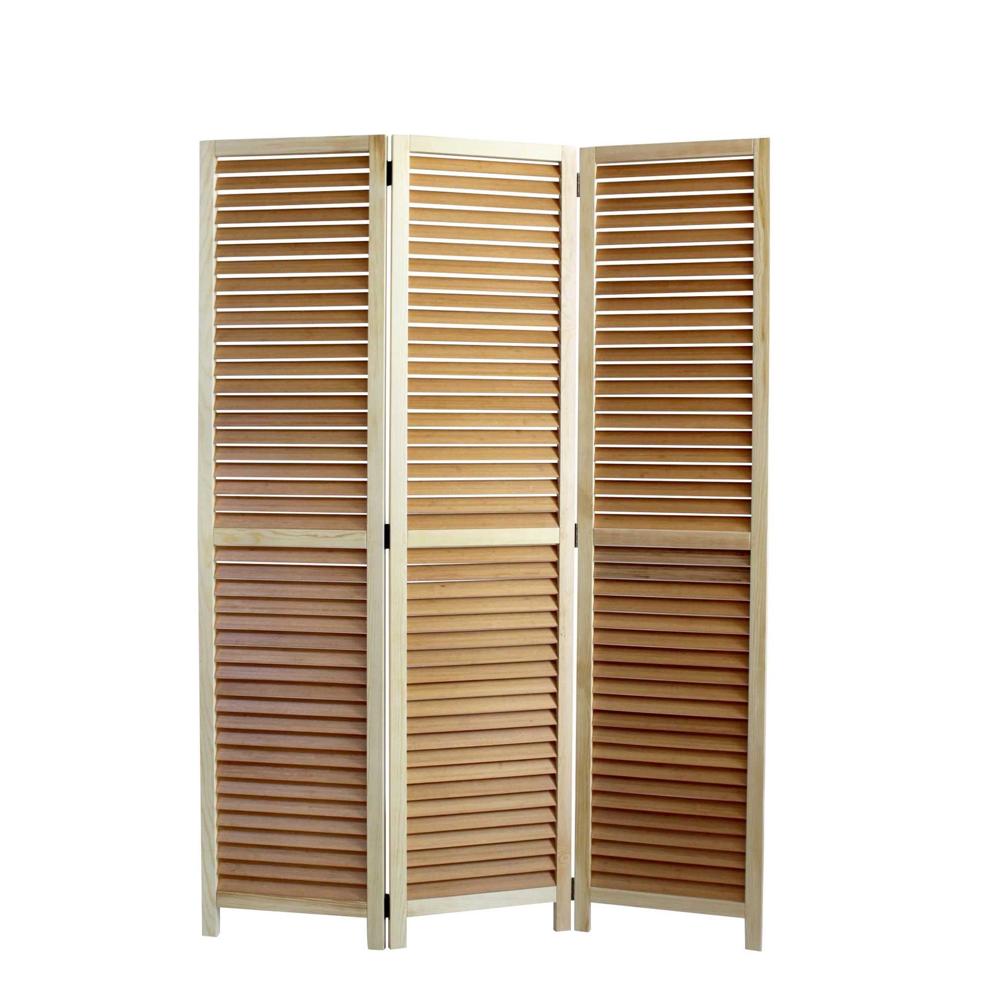 Natural Wood Screen - 1 x 47 x 67