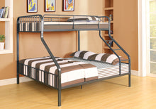 Gunmetal Twin Xl Over Queen Bunk Bed - 83