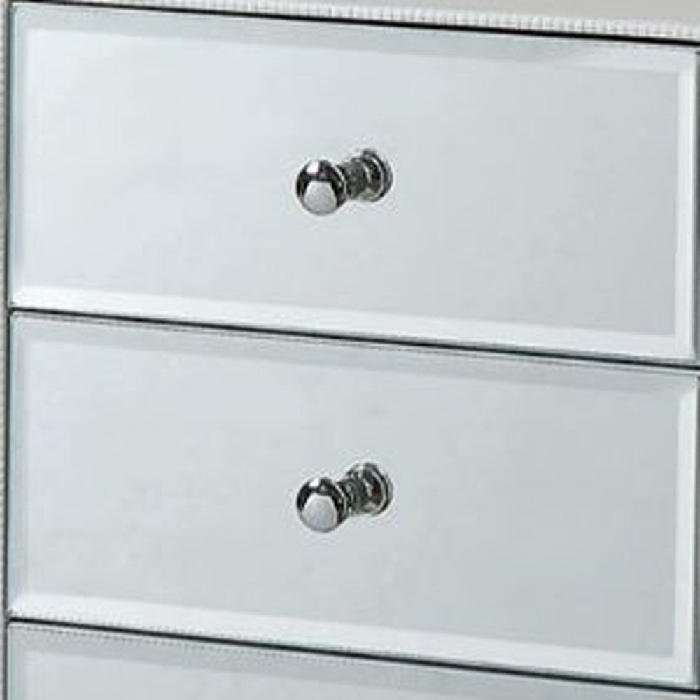 18" X 12" X 38" White Jewelry Armoire