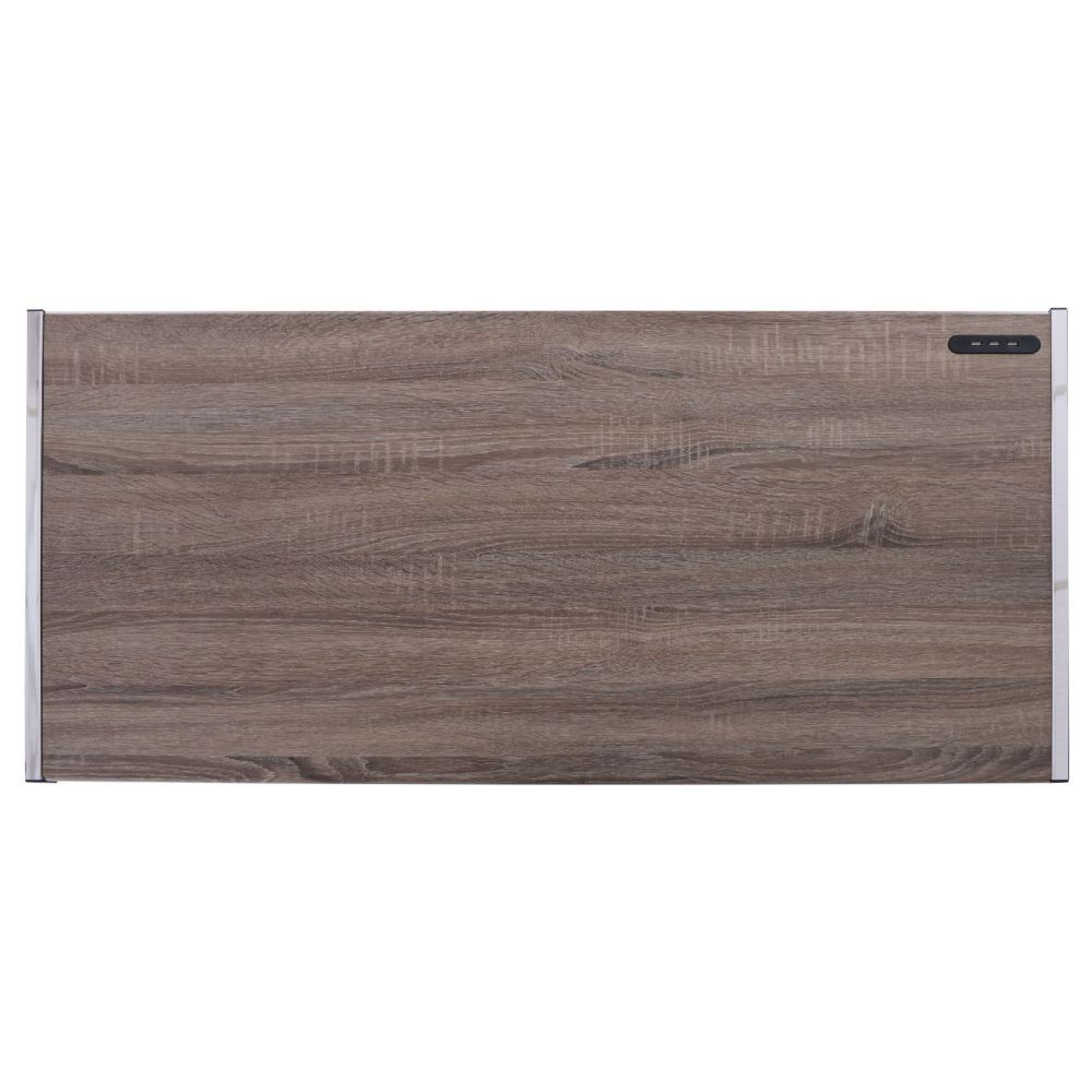 Cool Oak And Chrome Usb Desk