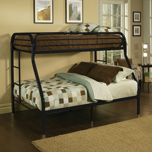 Twin Black Bed With Mattress