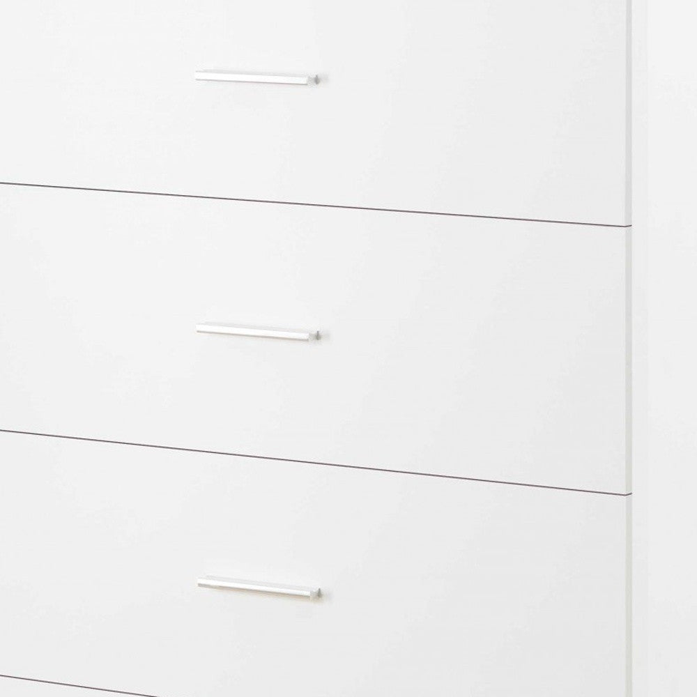 32" X 16" X 52" Walnut Particle Board Chest