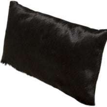 Black Cowhide Pillow - 12