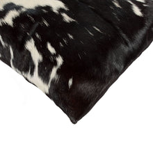 Black And White Cowhide Pillow - 18