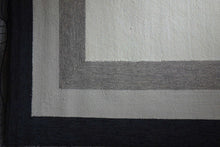 Charcoal Bordered UV Treated Area Rug - 3' x 5'