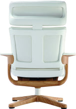 White Leather Chair 32.5