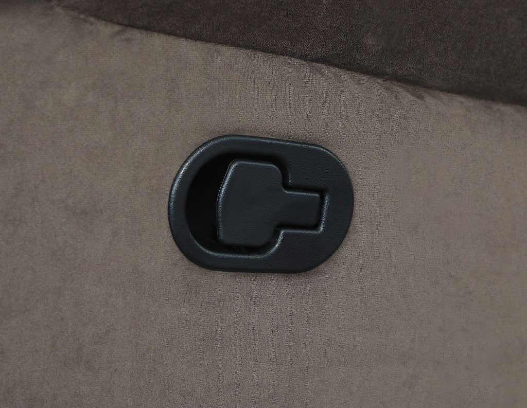 Modern Brow Fabric Sofa Set 120"