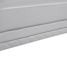 Lovely Light Grey Leather Loveseat 32